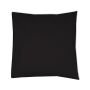 Pillow Case black 40 x 40 cm