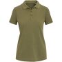 Calgary 200 g/m2 washed women's polo - Forest Green - XL