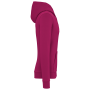 Ecologische uniseks sweater met capuchon Cherry Purple XXS