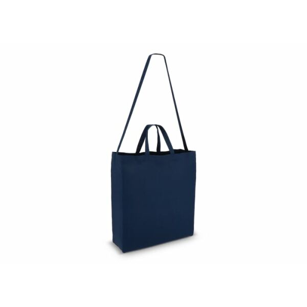 Katoen Tote OEKO-TEX® 40 x 13 x 44cm 220g/m² - Donkerblauw Katoen Tote OEKO-TEX® 40 x 13 x 44cm 220g/m² - Donkerblauw