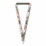 Polyester keycord met gesublimeerde satijnen overlay