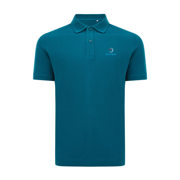 IQONIQ Yosemite gerecycled katoen pique polo, dark teal (XXXL) IQONIQ Yosemite gerecycled katoen pique polo, dark teal (XXXL)