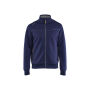 Sweatshirt met rits Sherpa-gevoerd