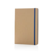 A5 kraft notitieboek, blauw