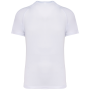 Gerecycled herensport-T-shirt met ronde hals White 3XL Gerecycled herensport-T-shirt met ronde hals White 3XL