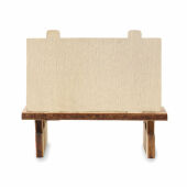 FROSTY SLEIGH - Kabouter op houten slee - Rood