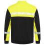 7100 POLO SWEATSHIRT PGL Black/Yellow S