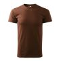 T-shirt unisex Heavy New chocolate S