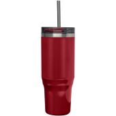 Melbourne 1200 ml RCS-gecertificeerde geïsoleerde beker met rietje - Rood