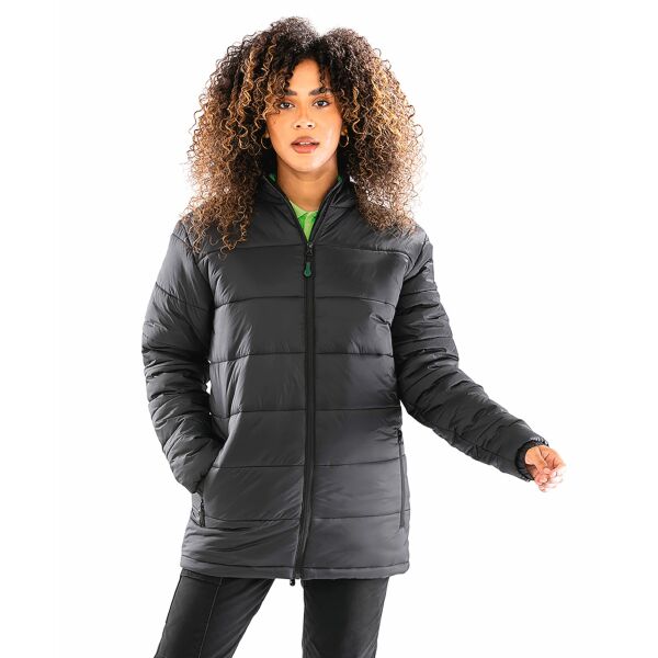 Gerecyclede donsparka Black XS Gerecyclede donsparka Black XS