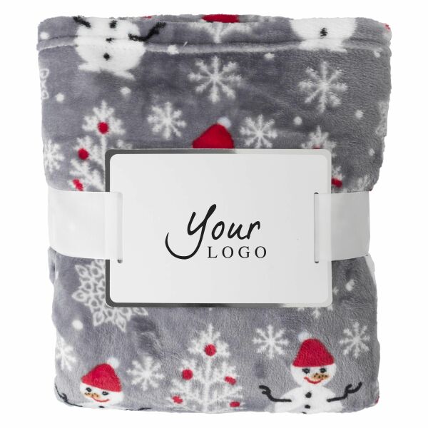 Polyester (260 gr/m²) deken Michelle grijs Polyester (260 gr/m²) deken Michelle grijs