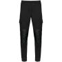 Eco-friendly heren fleece cargobroek Black XS