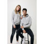 Iqoniq Torres gerecycled katoen hoodie ongeverfd, heather grey (M)