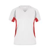 white/red