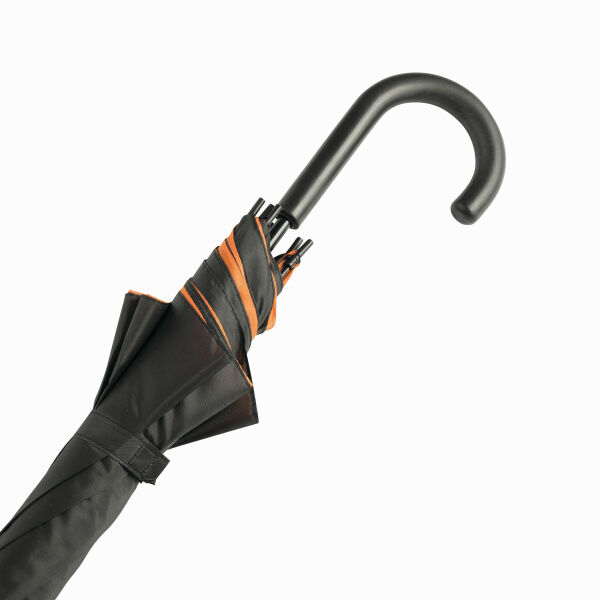 DOUBLY - Automatisch te openen paraplu oranje, zwart DOUBLY - Automatisch te openen paraplu oranje, zwart