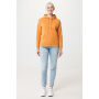 IQONIQ Jasper gerecycled katoen hoodie, sundial oranje (M)