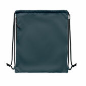 NIGHT - Grote rugzak met koord RPET - Marineblauw