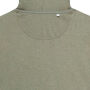 Iqoniq Abisko gerecycled katoen hoodie met rits, heather green (M)