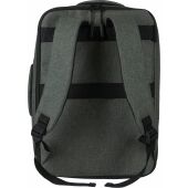 rPET polyester (300D) laptoptas Eulalia zwart