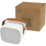 Diya 3W draadloze speaker van gerecycled plastic - Wit