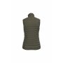 Gewatteerde dames bodywarmer urban khaki XS Gewatteerde dames bodywarmer urban khaki XS