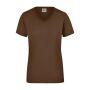 Ladies' Workwear T-Shirt brown XS