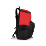 Gerecycleerde en sportrugzak met vak voor spulletjes Red / Black One Size