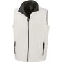 Core Printable Softshell Bodywarmer white/black 4XL
