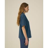 Asher - Boxy uniseks T-shirt van stevige stof - L