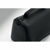 AWAY - Toilettas met ophanghaak in PU - Zwart