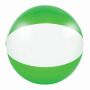 Opblaasbare PVC strandbal  ATLANTIC SHINY groen, wit