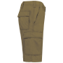 Lichte herenbermuda met diverse zakken Light khaki 38 FR