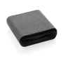 Swiss Peak RCS rplastic 3-in-1 wireless 15W travel charger, grey, black