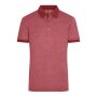 Men's Heather Polo wine-melange/wine S