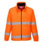 Hi-Vis Windbreker Fleece orange S