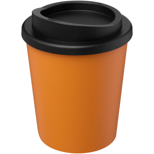 Americano® Espresso 250 ml recycled insulated tumbler - Orange/Solid black