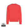 IQONIQ Kruger gerecycled katoen relaxed sweater, luscious red (M)