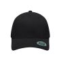 6 Panel Elastic Fit Baseball Cap black L/XL