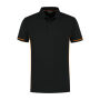 Santino Poloshirt Carsen Black / Orange XXL