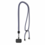 Crossbody, trendy duotone lanyard telefoonhouder van polyester Crossbody, trendy duotone lanyard telefoonhouder van polyester