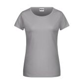 Ladies' Basic-T steel-grey XXL