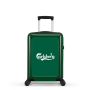 Handbagage.Donker groen Handbagage.Donker groen