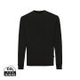 IQONIQ Zion gerecycled katoen sweater, zwart (M)