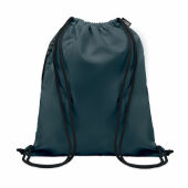 NIGHT - Grote rugzak met koord RPET - Marineblauw