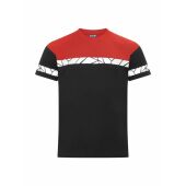 Zwart/rood