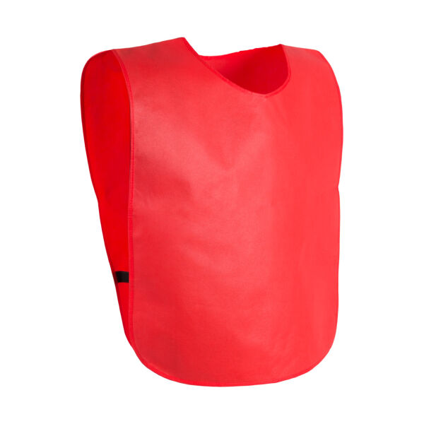 Sport hesje Temex | Elastieken sluiting | Non-woven | One size | Rood Sport hesje Temex | Elastieken sluiting | Non-woven | One size | Rood