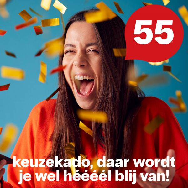Keuzekado 55 euro | Eigen online Cadeaushop voor medewerkers of klanten