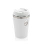 Java RCS recycled dubbel wandige beker 350ML, wit