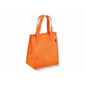 R-PET koeltas, non-woven, 23 x 15 x 27,5 cm, 75 g/m² - Oranje
