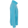 Microfleece met rits kind Cloudy blue heather 6/8 jaar